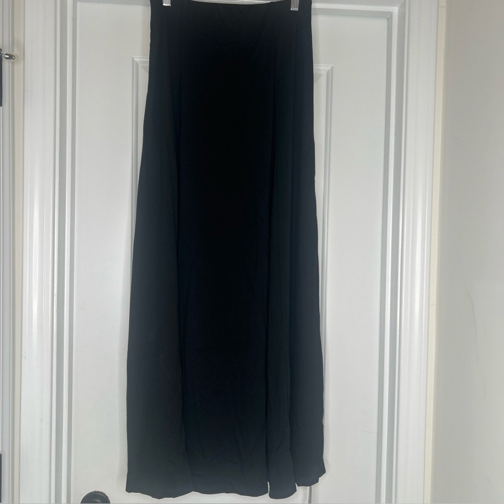 NWT Halara High Waisted Side Zipper Maxi Casual Flare Skirt Size Medium - Picture 8 of 14